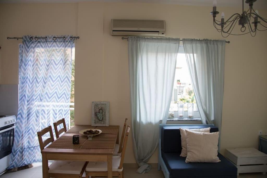 Blue Theros Apartments Paralia Dionysiou Luaran gambar
