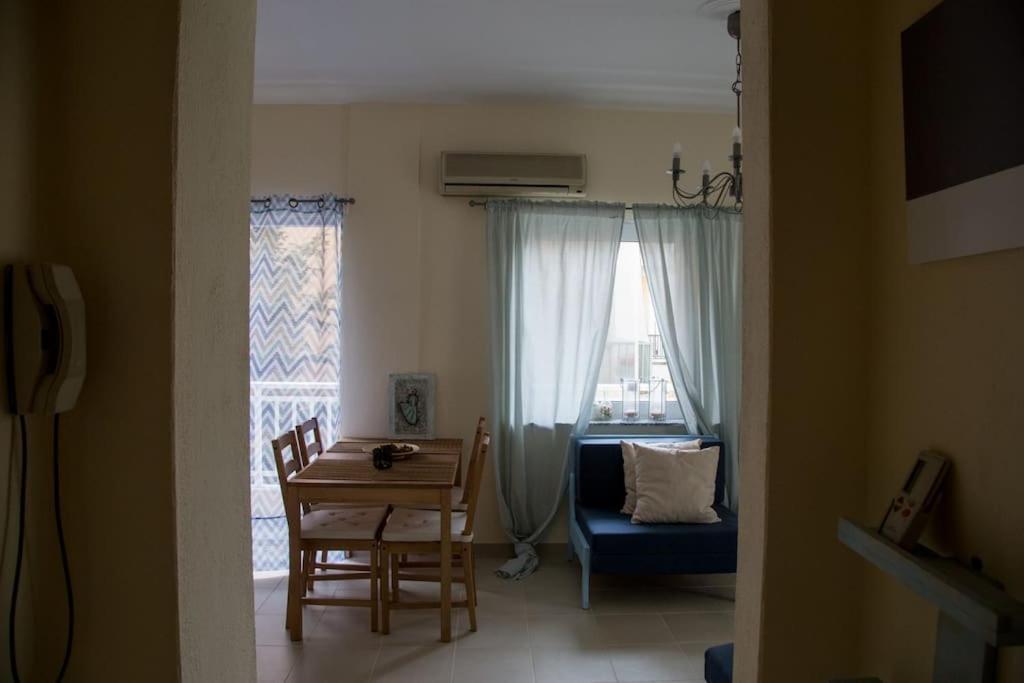 Blue Theros Apartments Paralia Dionysiou Luaran gambar